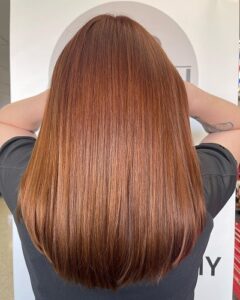 Copper Hair Shades at DMH Hairdressing Salon in Wanneroo