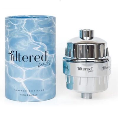 filtered beauty shower purifier at dmh hairdressers in wanneroo