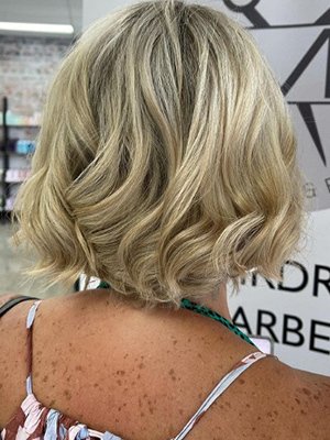 Blonde Hair Colour at DMH Hairdressing Salon & Barbers in Wanneroo