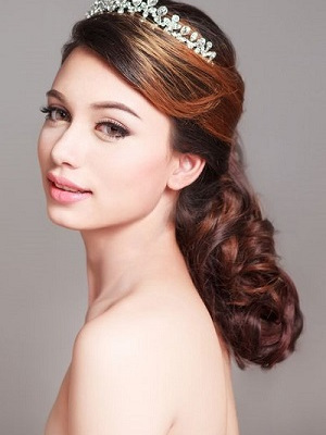 Vintage bridal hairstyles in Perth at DMH Hair Salon, Wanneroo